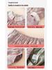 Women's Spring & Summer Pajama Set, Pure Cotton Gauze, Color-Woven Jacquard, Long Sleeve & Pants, Lace Accents, Wearable as Home Wear or Outdoors.
