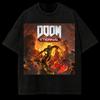 Szukałeś DOOM Vintage Spłowiony Luźny T-shirt Męski Damski Hip Hop Streetwear Y2k Harajuku Bawełniany Krótki Rękaw Wysoka Jakość Damska Męska Odzież