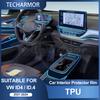 TPU Protective Film for VW ID.4 ID4 Crozz GTX X Pro 2021-2024 Interior Anti-Scratch Transparent Sticker