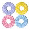 4Pcs 5Cm Round Metal Sewing Weights Colorful Stripe Fabric Locking Fixing Weights For Diy Cutting Sewing Pattern Making Tools