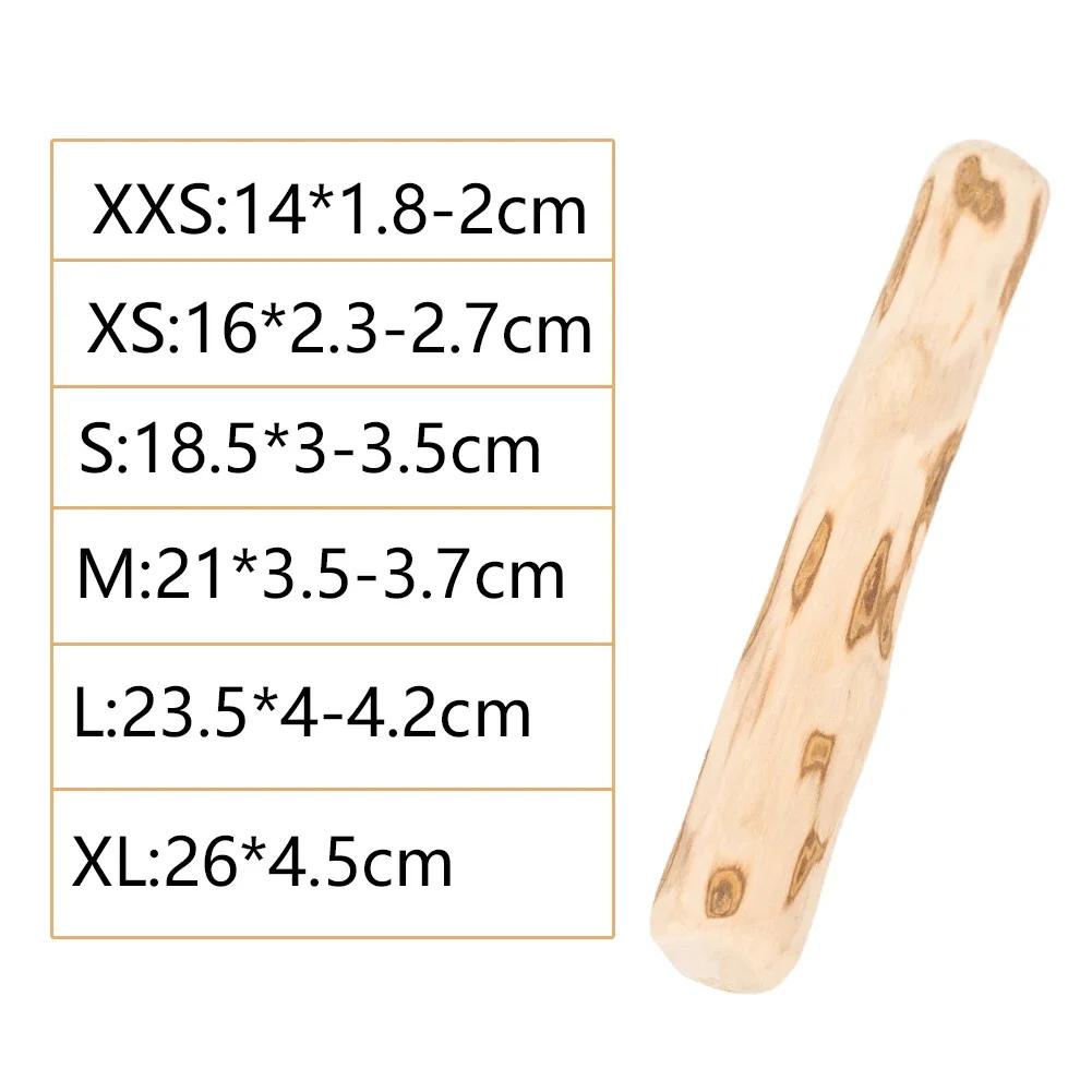 

Игрушка для жевания зубов у собак, деревянная, жевательная палочка из натурального кофейного дерева, устойчивая к укусам, игрушка для снятия беспокойства у домашних животных, товары для животных XS（old） белый