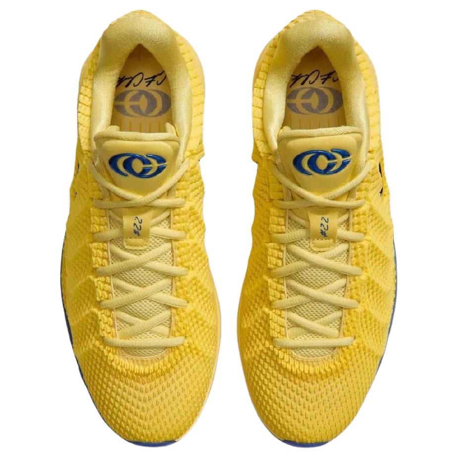 Nike Caitlin 1 Basketball Shoes Unisex Low Top Mustard Yellow IH7421-700
