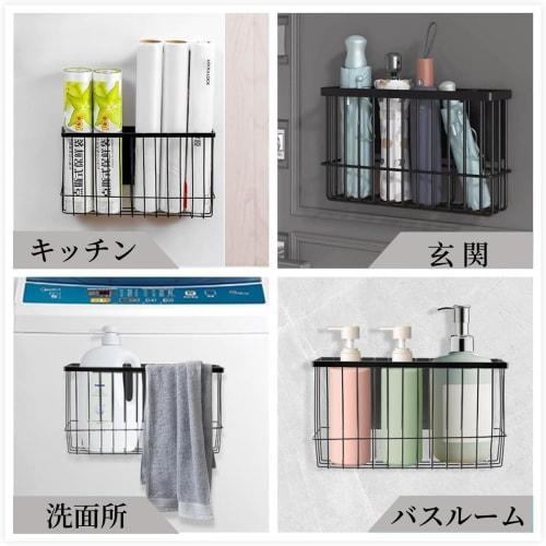 QINGQIU Wrap Holder, Magnetic, Stylish Black, Refrigerator Magnetic, Kitchen Storage for Aluminum Foil, Parchment Sheets, and Wraps