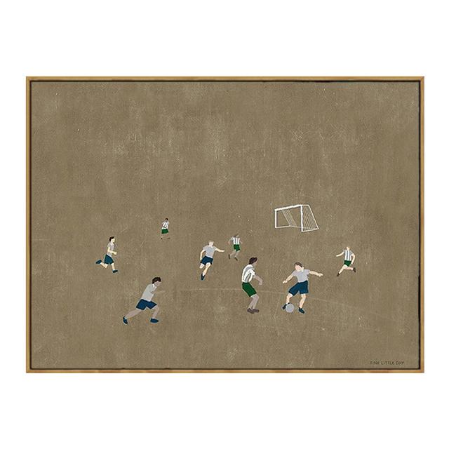 Vintage Abstract Figures Bird Paris Lines Poster Football Swimming Sport Canvas Painting Wall Art Posters Prints Room Home Decor No Frame