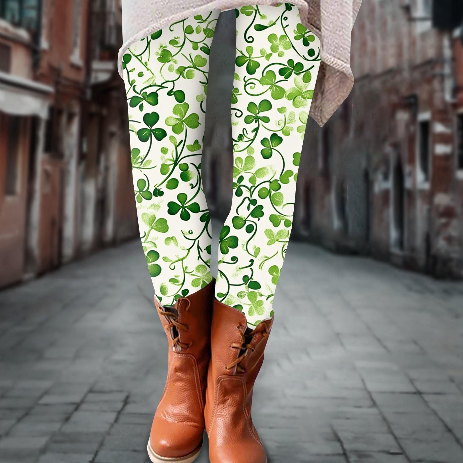 

Женские брюки St.. Мягкие эластичные леггинсы с принтом Патрика, повседневные домашние пижамные брюки XL белый