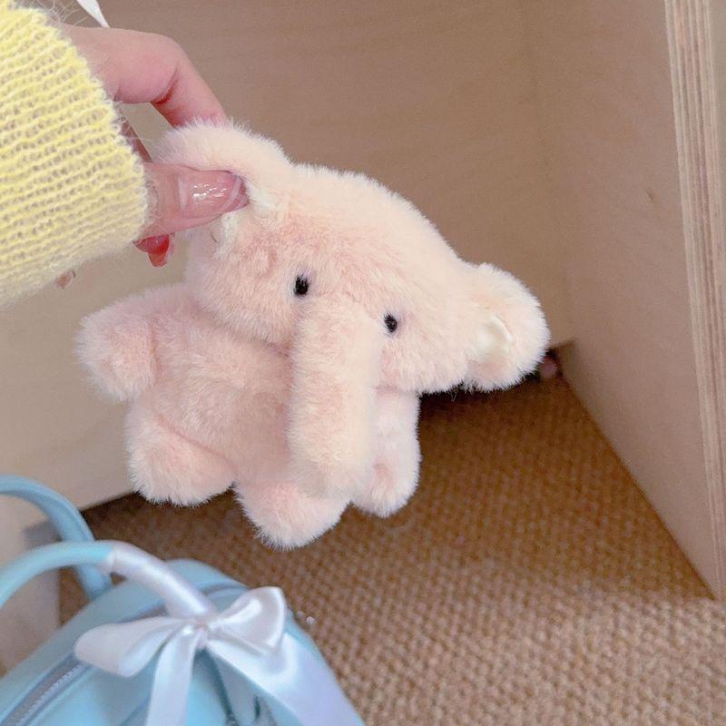 Cute Fluffy Plush 3D Cartoon Elephant Earphone Case for Airpods Pro 4 3 2 1 Headset Protective Cover For Air Pods Pro 2