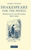 The Shakespeare for the People : Working Class Readers, 1800-1900 Book