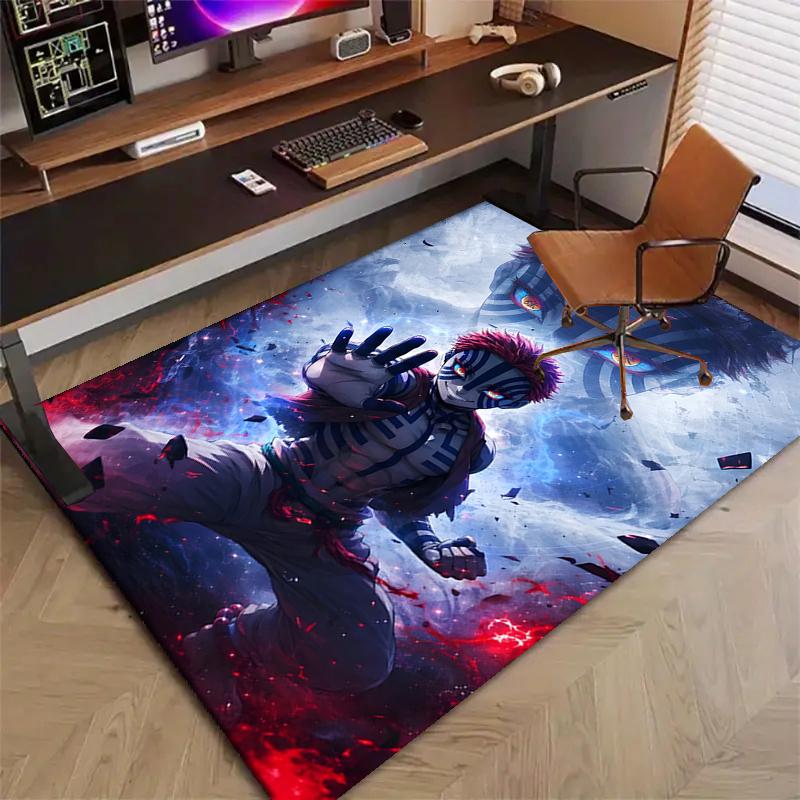 Akaza (3)Printed Area Rug Carpet for Bedroom Living Room Home Decor Rugs Mat Non Slip Mat Rug for Bedside