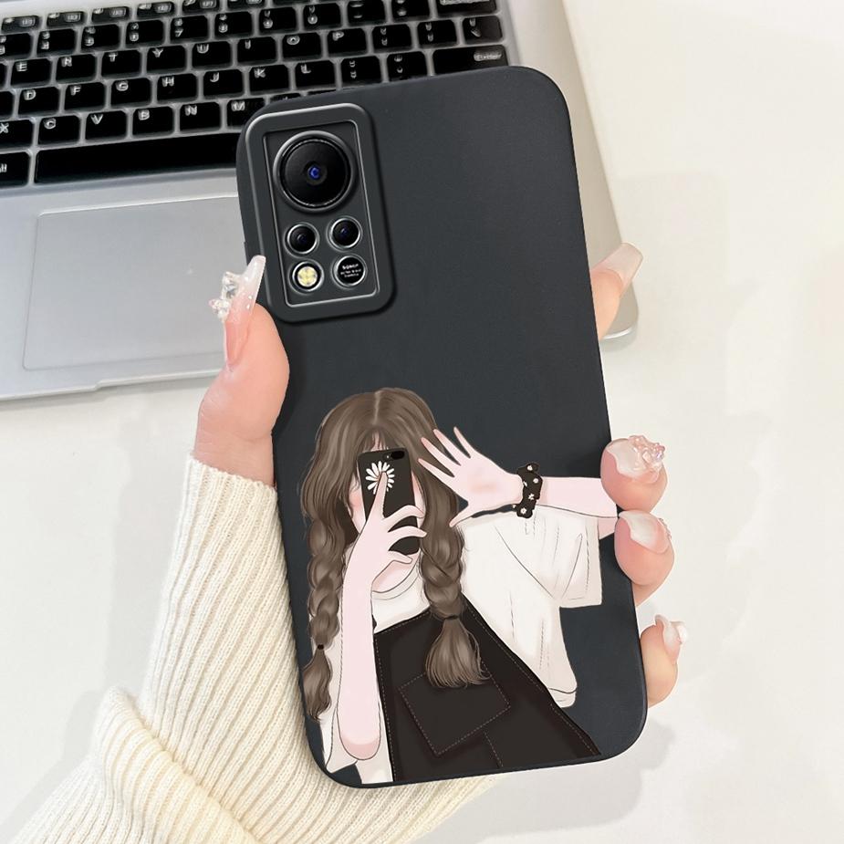 For Infinix Hot 11s NFC Case New Fashion Candy Painted Cover Silicone Case For Infinix Hot 11S X6812 X6812B Hot11s NFC Soft Bags