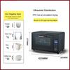 160W Small Tea Set Disinfection Cabinet Mini Desktop UV Sterilizer Household Office Water Glass Disinfection Equipment