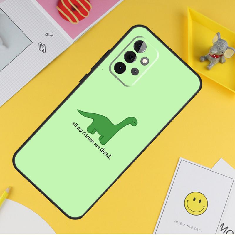 Dinosaur Pattern Case For Samsung Galaxy A36 A16 A56 A06 A54 A34 A14 A13 A53 A12 A22 A32 A52 A35 A17 A15 A55