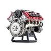 V8 Engine RC Car Model Kit With Belt Wheel Winding Structure Engine Internal Combustion Water Pump