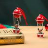 with Bell Christmas Hanging Elk Hot Air Balloon Xmas Ornament Ball Cute Xmas Decor  New Year Party