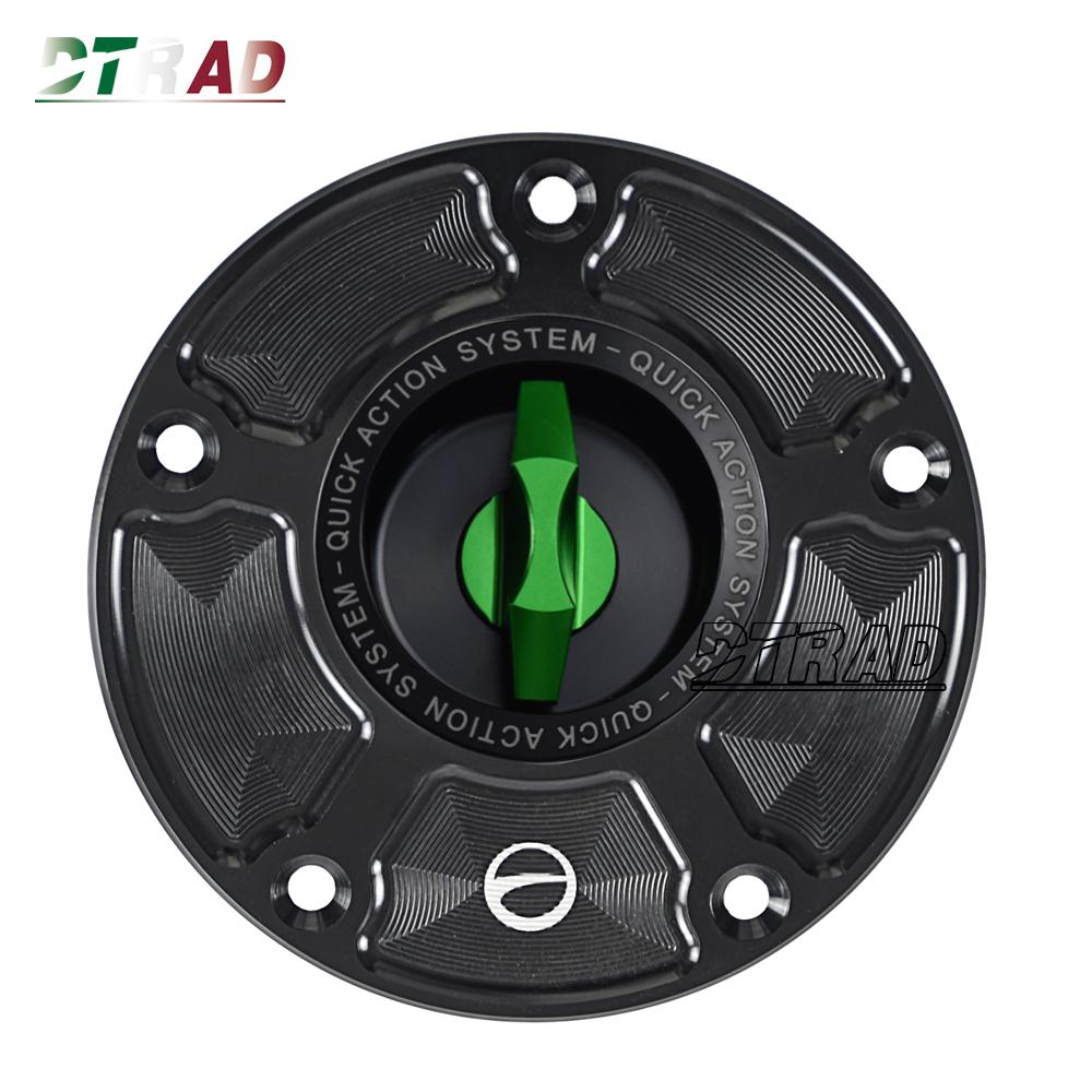Motorcycle Accessories New For KAWASAKI Z750 Z800 Z1000 SX R ZZR1400 ZX6R ZX10R RR ER6R CNC Fuel Tank Cap Keyless Oil Gas