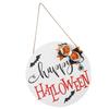 Door Sign Wooden Hanging Halloween Ornament Sign for for Outdoor Indoor Garden Home Decoration