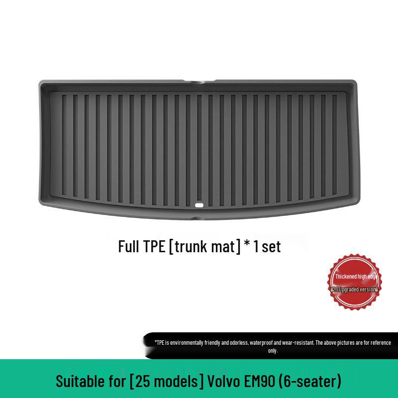 Compatible Floor Mats for 2022-2024 Zeekr 009 & 2025 Volvo EM90 - All TPE Trunk and Floor Mats