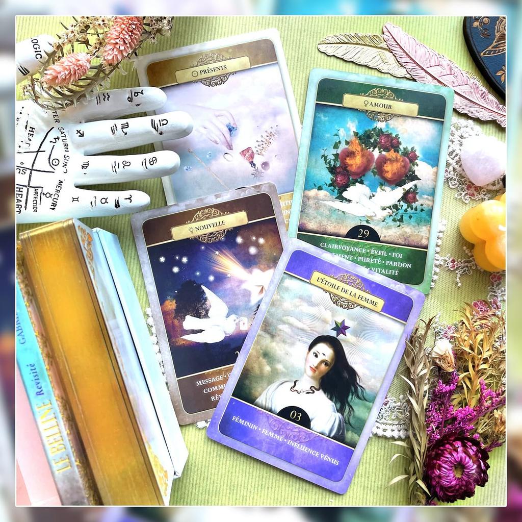 [Authentic] Le Belline [Oracle Belline Meanings with Japanese List] Luxury Tarot Fortune Telling