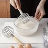 Wood Handle Spiral Egg Beater Hand-held Egg Mixer Baking Tools Spring Egg Whisk  Flour