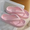 36-45 Flip-Flops Sommer Casual Tanga Hausschuhe Outdoor Strand Sandalen EVA Flache Plattform Bequeme Schuhe Frauen Paar Dicke sohlen