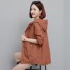 Women's coat, new women's temperament top Casual versatile short jacket trench coat