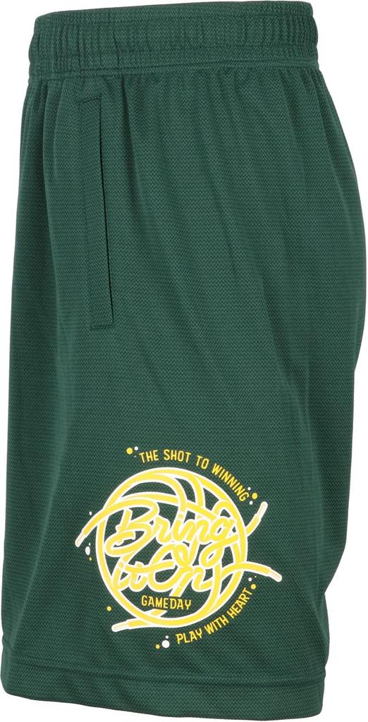 Pantaloni scurți de baschet pantaloni de antrenament CB242864 verde [Converse] (cu buzunare) Absorbant de transpirație, Uscare rapidă D.