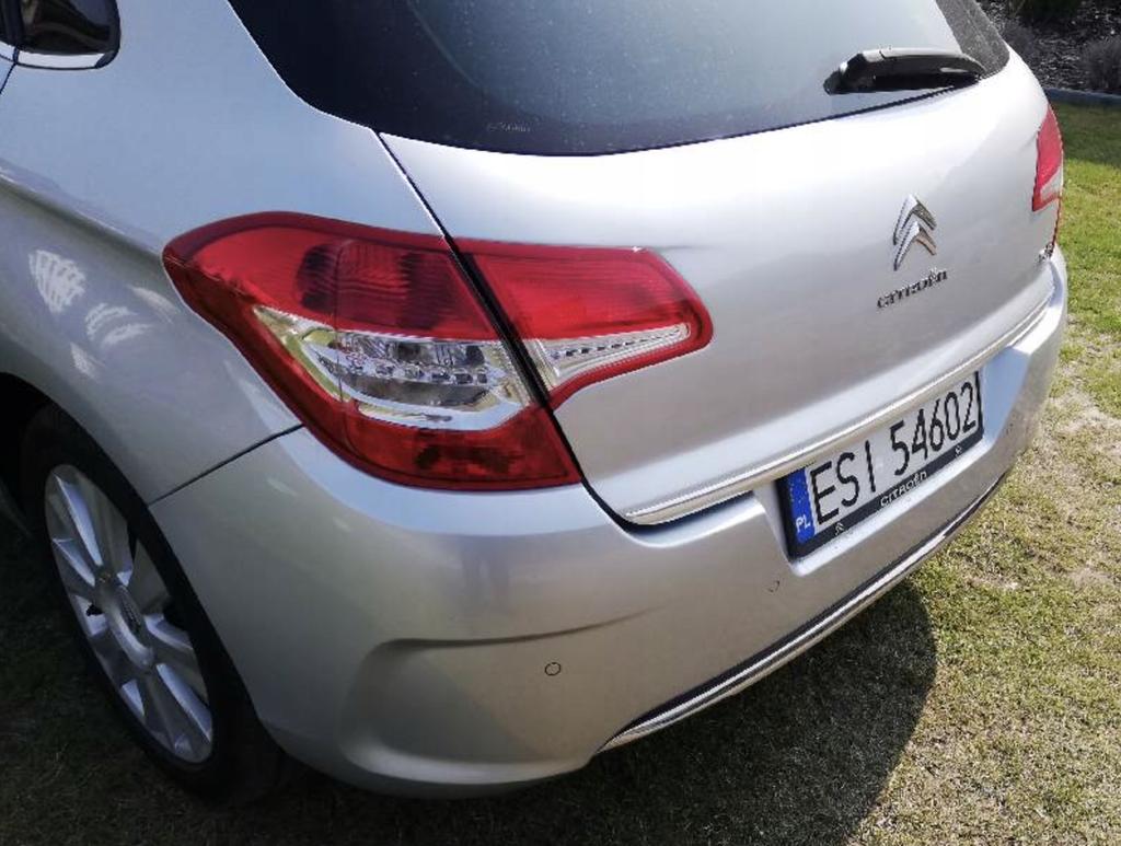 Citroen C4 II B7 - CHROME STRIP Chromed Tailgate