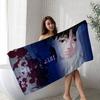 Horror Movie P-perfect B-blue Bath Towel Microfiber Soft Water Absorbing Breathable For Girl Kids Cartoon Beach Towel