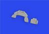 Eduard 1/32 scale Look Macchi MC.202 Folgore instrument panel (for Italeri) plastic model parts EDU634044