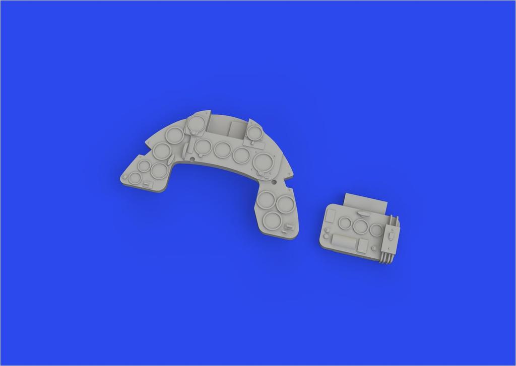 Eduard 1/32 scale Look Macchi MC.202 Folgore instrument panel (for Italeri) plastic model parts EDU634044