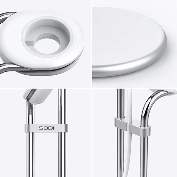 Stojak Do Apple Watch SODI SAW-300 Srebrny