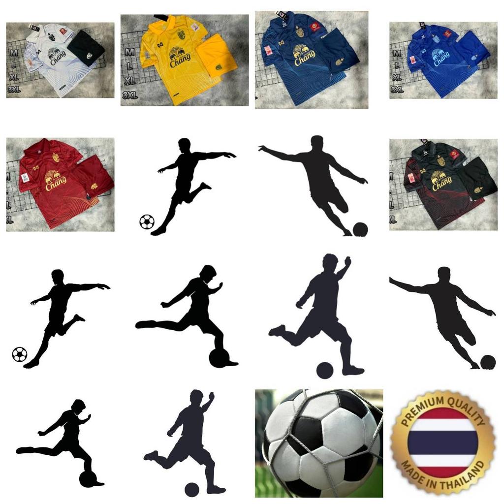 Thajsko FOTBALOVÝ NÁRODNÍ TÝM DRES DOMÁCÍ FANOUŠEK Potisk Polo Unisex Muži Ženy Rychleschnoucí Krátký Rukáv Uniforma Logo Slona Sport