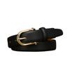 2.4Cm Women'S Napa Leather Belt 2023 Simple And Versatile Fashion Trend With Skirt Pin Buckle Belt