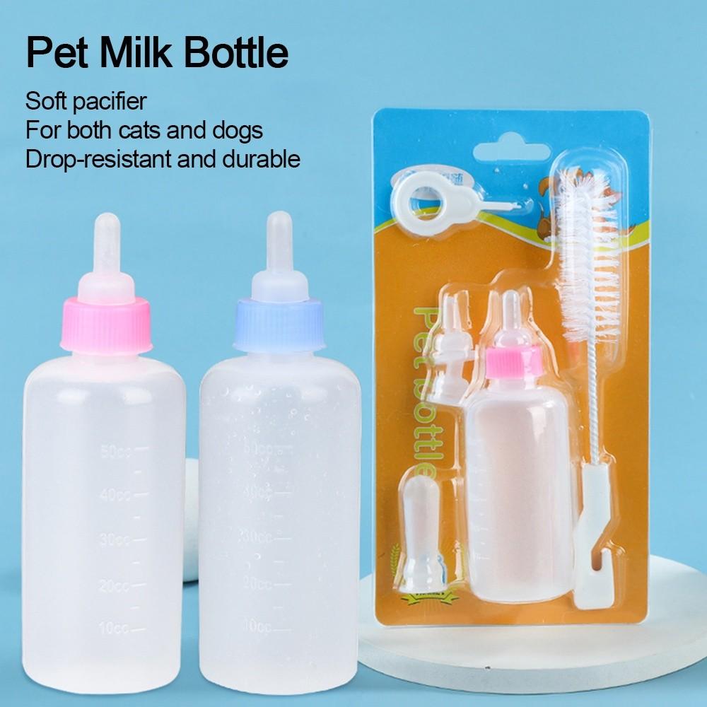 Pet Supplies Cat Nursing Pet Feeding Bottle Silicone 60ml Cat Feeding Bottle Water Milk Feeder Dog Feeders