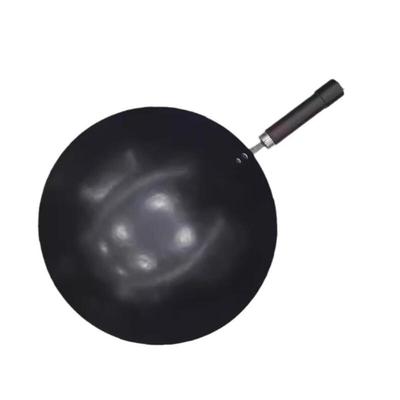 Yoshida Sho 32cm Wrought Iron Wok