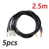 5/1pcs DS18B20 1M 2M 2.5M 3M Waterproof Cable Temperature Probe Waterproof Temperature Sensor DS18B20 Waterproof Cable