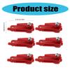 6 Pezzi Moschettoni a Linea per Planer Board Clip di Rilascio Downrigger Moschettone a Tensione Pesante Clip di Rilascio Peso Clip di Rilascio per Pesca