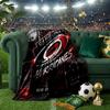 Hurricanes Team Spirit Throws Blanket Flannel Blankets Plush for Couch Bed Gifts for Men Women Travel picnic blanket Christmas fan gifts
