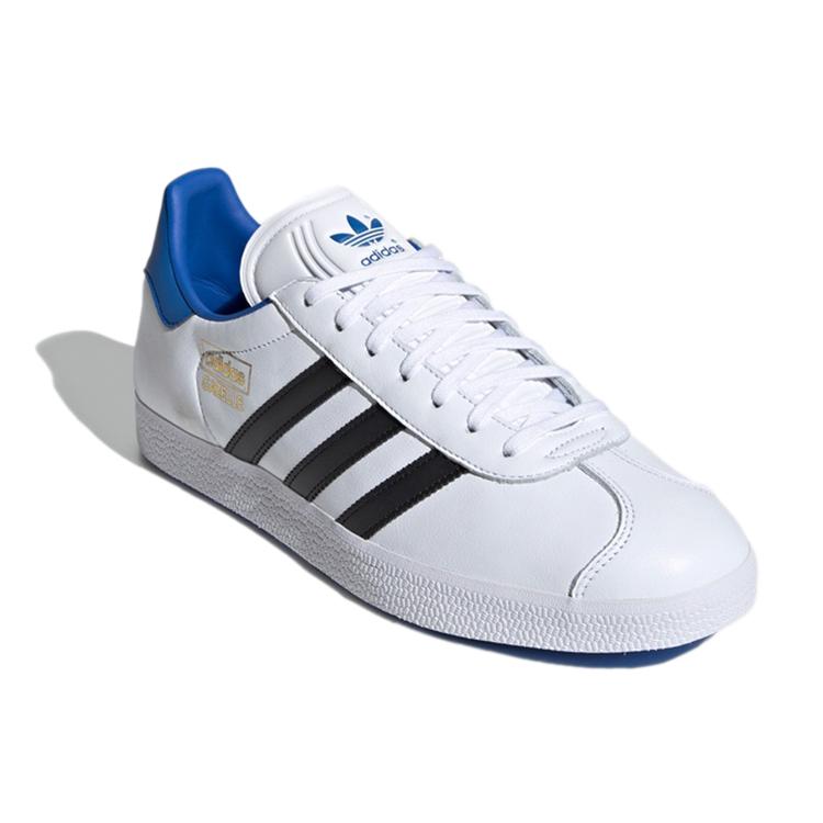 Adidas Gazelle Shoes 'White Black Blue' FU9665
