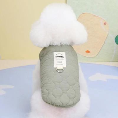 Cappotto caldo ispessito per cani Abbigliamento per cani da compagnia per cani di taglia piccola e media Abbigliamento per cuccioli in pile Chihuahua Yorkshire Abbigliamento