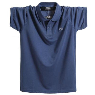 Summer Men Short Sleeve Polo Shirt Brand Clothing Pure Cotton Men Business Casual Polo Shirt M-6XL