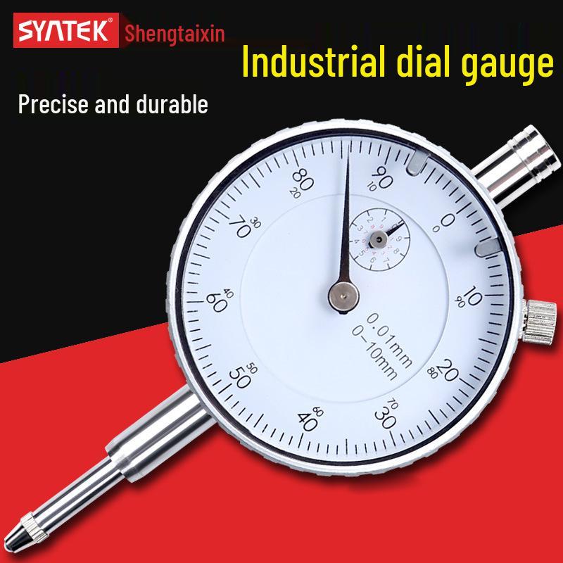 

Syntek High-Precision 0.01mm Dial Indicator Gauge Set (0-10mm Range)