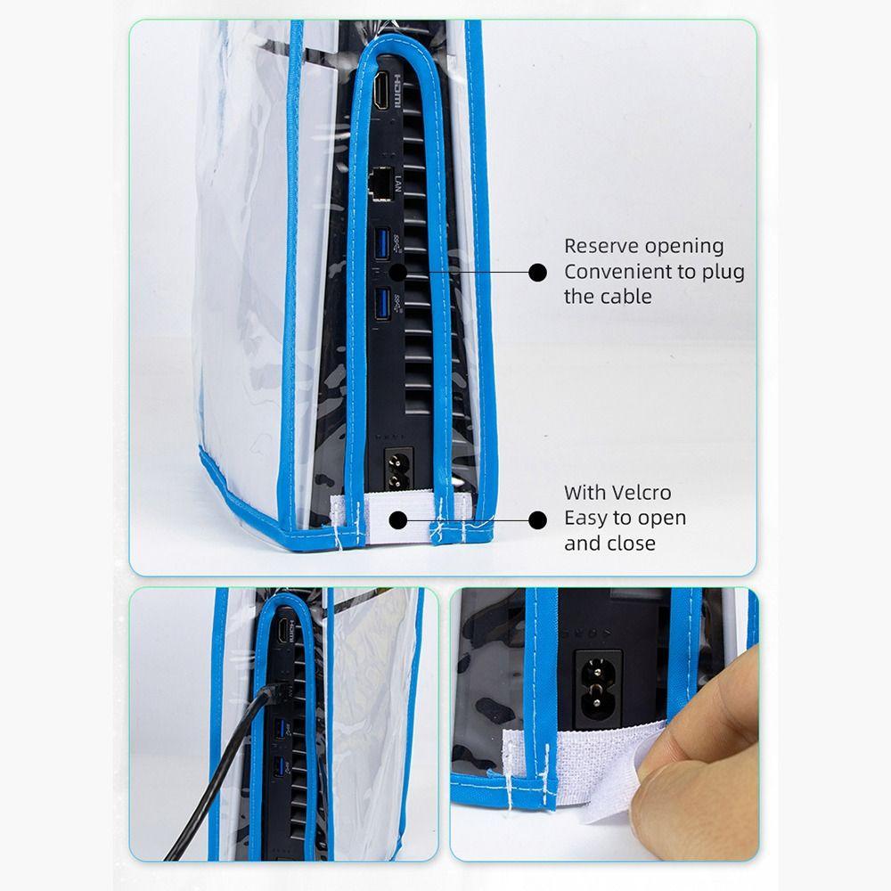 Scratch-proof Console Dust Cover Waterproof Dustproof Sleeve Dustproof Cover for PS5 Slim