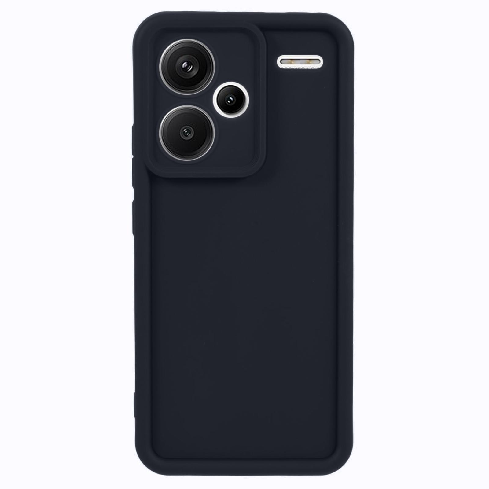 

Для Xiaomi Redmi Note 13 Pro+ 5G Чехол Оптом Утолщенный ТПУ Ударопрочный Чехол для Телефона Black