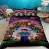 Minecraft 2/3pcs Duvet Cover Cartoon My World Quilt Cover Bedding Set Queen King Size with 1/2 Pillocase Bedroom