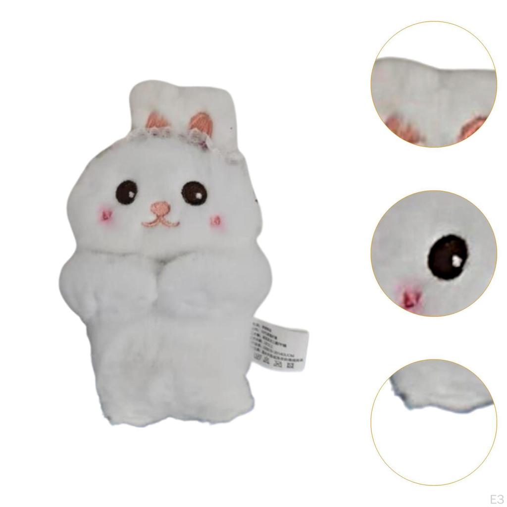 Wiper Shift Handle Cartoon Animal Plush Doll Cute Multipurpose Length 15.5cm Little Bear
