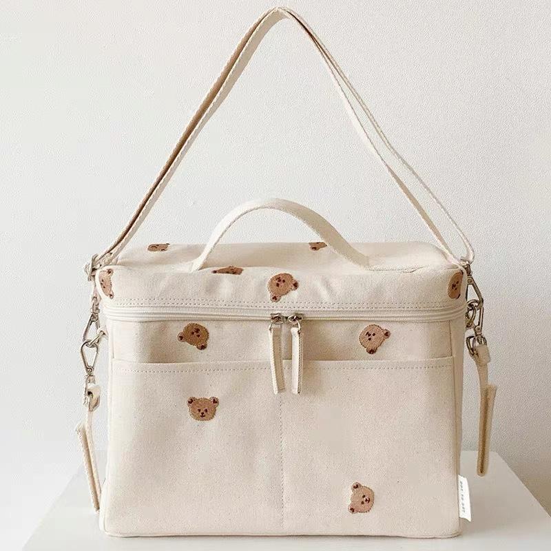 

Детская изоляция Медведь Детская сумка для хранения детской коляски Сумка для мамы Портативная для прогулок Холодные кейсы