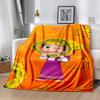 Masha Bear Blanket Comfortable Suitable for Livingroom Seaside Sofa Four Seasons Multipurpose Stylish Decor Best Holiday Gift for Friends Family