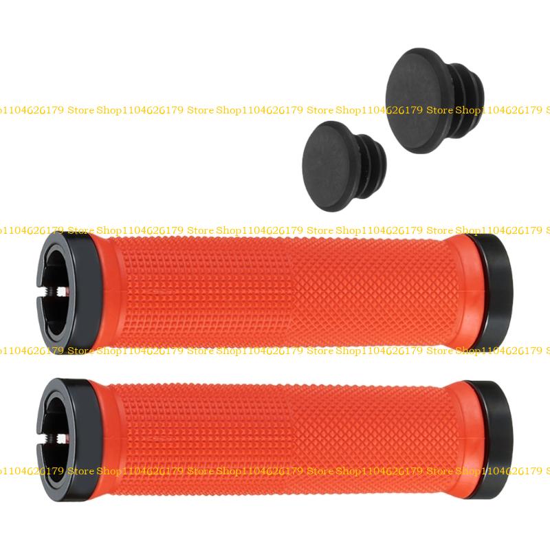 A1A2 Bilateral Locks Bikes Handlebar Grips Comfortable Bicycles Handle Grips