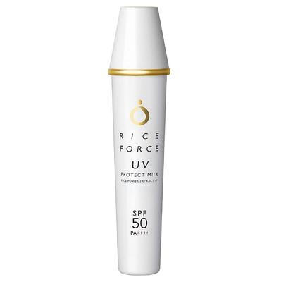 Rice Force Sunscreen UV Protect Milk Makeup Base Moisturizing Rice Power RICEFORCE [Official] (SPF50 / PA++++) (Beauty Ingredients/Sensitive Skin)