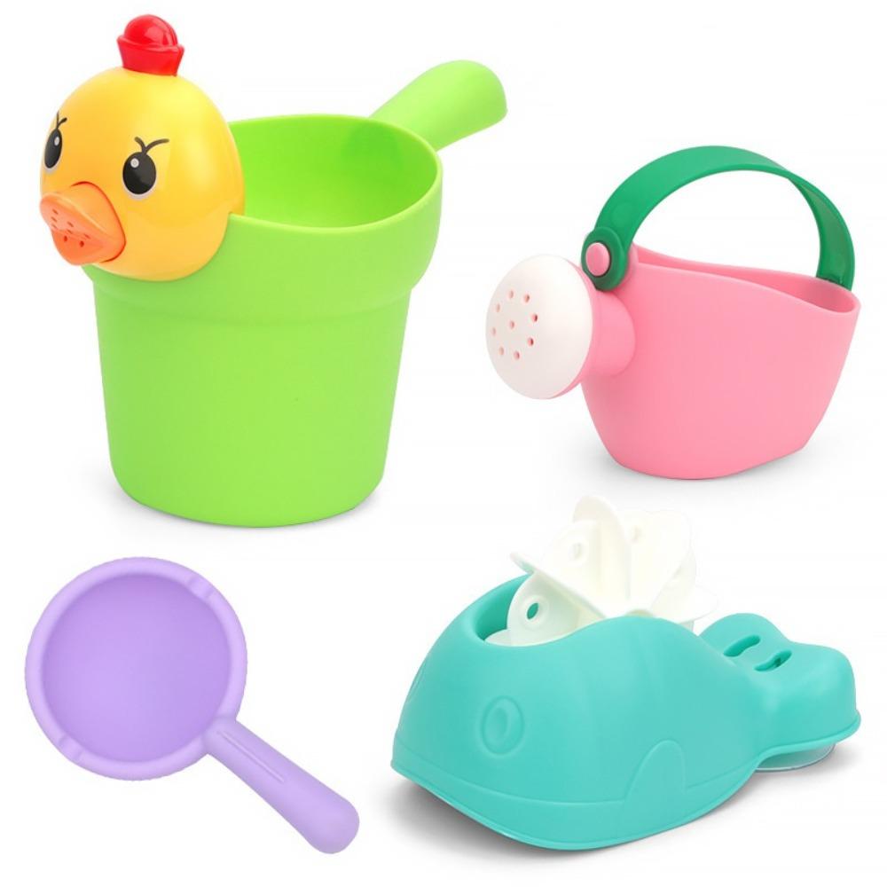 Sand Playing Baby Bath Toys Duck Bear Shape Water Play Toys Kids Shower Toys  Swimming